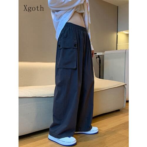 Xgoth Men's Trousers With Pockets