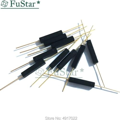 5PCS/LOT Plastic Type Reed Switch 2.7*14 Normally Open Magnetic Control Switch GPS-14A Anti-Vibration/Damage Contact For Sensors