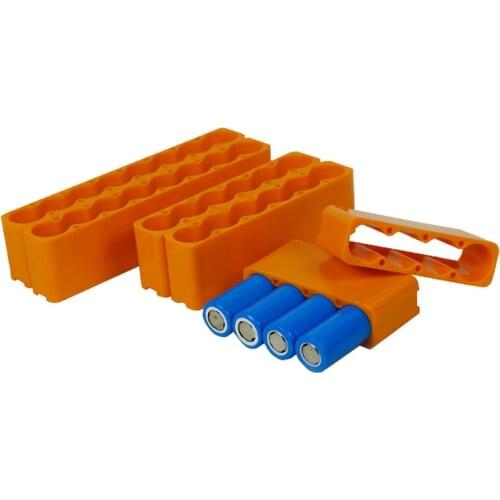 Battery Clamp Single Row Double Sided Spot Welding Fixed Fixture For Lithium Battery Pack Soldering 4/6/8 Sections Optional