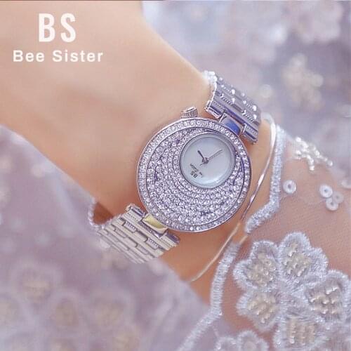 Womens Watches Luxury Siver Ladies Diamond Stainless Steel Wrist Watch For Women Female Quartz Wristwatch Bayan Kol Saati 2021