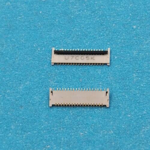 1Pcs LCD Display FPC Connector For Samsung Galaxy Tab A 10.1 SM-T580 T585 T587 Screen Clip Contact On Motherboard 35pin 35 pin