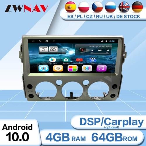 128G Android 10 GPS Navi For Toyota FJ Cruiser 2007 2008 2009 2010 2011 2012 2013 2014 2015 2016 2017 2018 Car Radio Stereo Unit