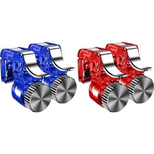 2pcs R11 Mobile Gaming Trigger for PUBG Mobile Gamepad Fire Button Aim Key L1 R1