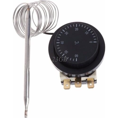 250V/380V 16A 0-60 C Temperature Control Switch Capillary Thermostat Controlled M11