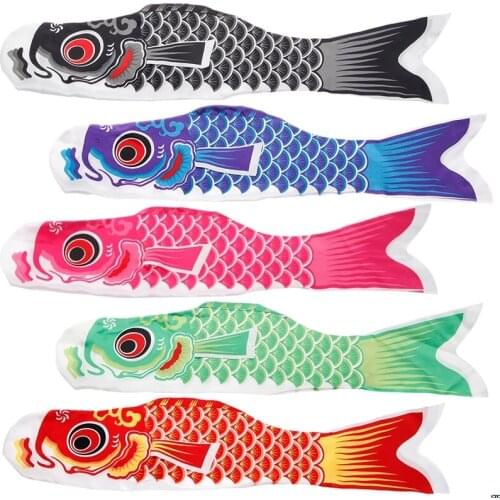70cm Japanese Carp Windsock Streamer Fish Flag Kite Koi Nobori Koinobori Drop shipping