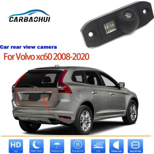 Car Rear View Camera For Volvo XC60 2007~2020 2013 2017 2019 Car Reverse Parking Camera Full HD CCD SONY Waterproof high quality