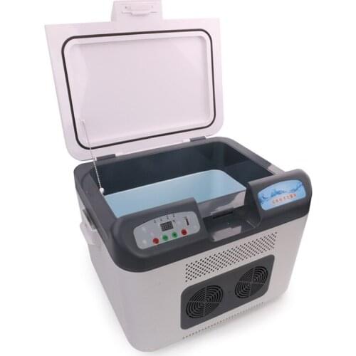 26L outdoor car refrigerator, mini refrigerator, fruit, vegetable, beverage, medicine refrigerated incubator