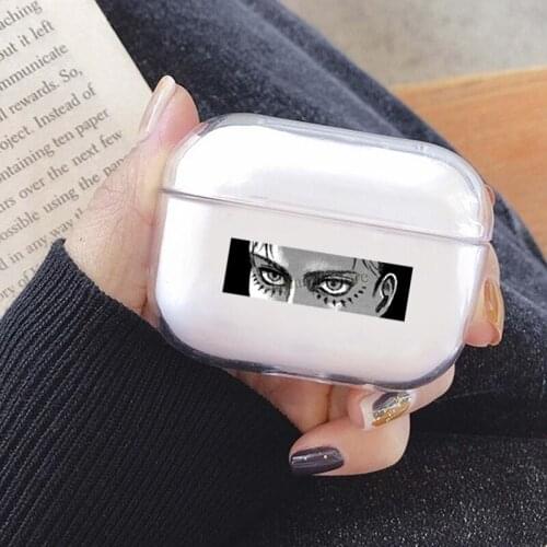 Attack on Titan Eren Yeager TPU Case For Airpods Pro Earphone Case For Airpods Wireless Bluetooth Case For AirPods 3