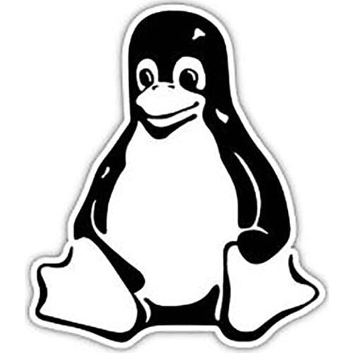 Dawasaru Lovely Penguin Car Sticker Personalized Waterproof Decal Laptop Motorcycle Auto Accessories Decoration PVC,13cm*11cm