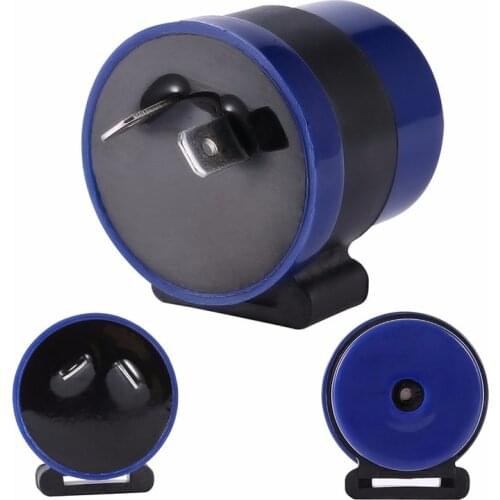 DC 6V 12V Input Motorcycle Blue Inbuilt Beeper Flasher Turn Signal LED Blinker 2 Pins Motor Buzzer Flasher Relay Indicator
