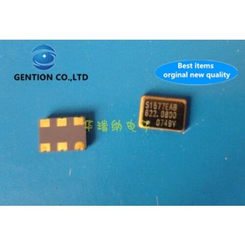 1pcs 100% new and orginal LVPECL PECL VCSO 5*7 6p 622.08MHZ 622.0800MHZ SMD differential crystal oscillator