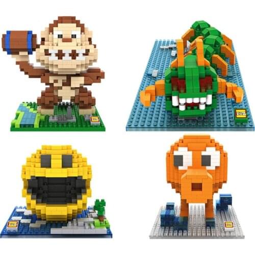 Small Particle Creative Building Blocks for Toy Pixels and Doll Sets toys building blocks 8 years old Pac Man