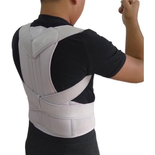 Back Brace Posture Corrector Keep Spine Safe for Women Men Improve Posture Provide Lumbar Protection Adjustable Elastic Straps