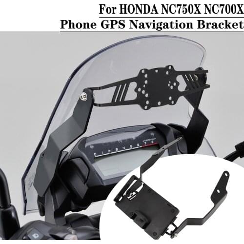 Motorcycle Phone GPS Navigation Bracket GPS Mount Mounting Adapter Holder Bracket For HONDA NC750X NC750 X NC 700 X NC700X
