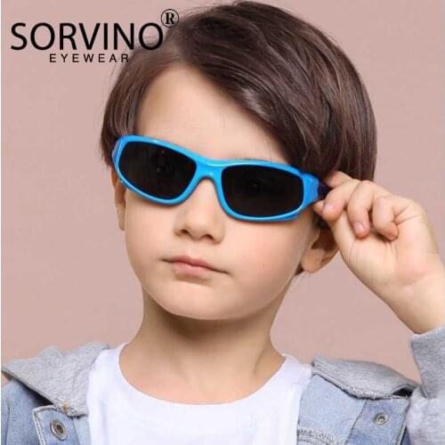 Brand Design Polarized Sunglasses Children Kids Sports Leisure Silicone Fashion shades Boys Girls UV400 Vintage Sun Glasses