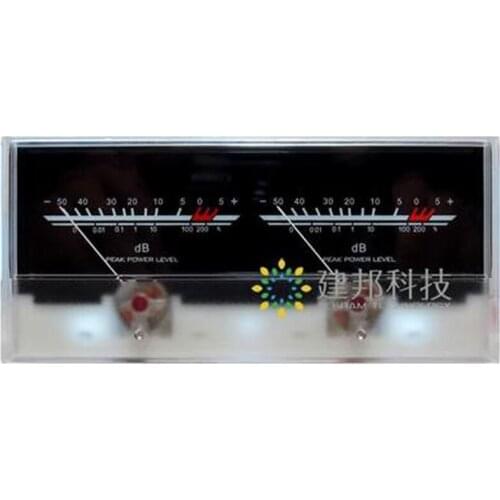 P-59WTC VU Meter Head DB Level DAC Audio Meter Chassis Power Amplifier Backlight