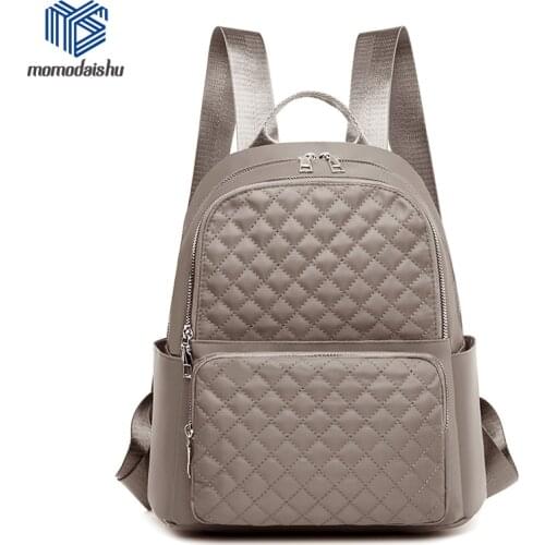 2021 New High Quality Waterproof Nylon Backpacks Women Large Capacity Travel Fashion Backpack School Bags For Girls Mochila