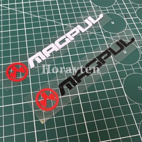 Car Styling Vinyl Tape Military Mark Motor Brake Mark Suspension Abdosr Decorate Stickers