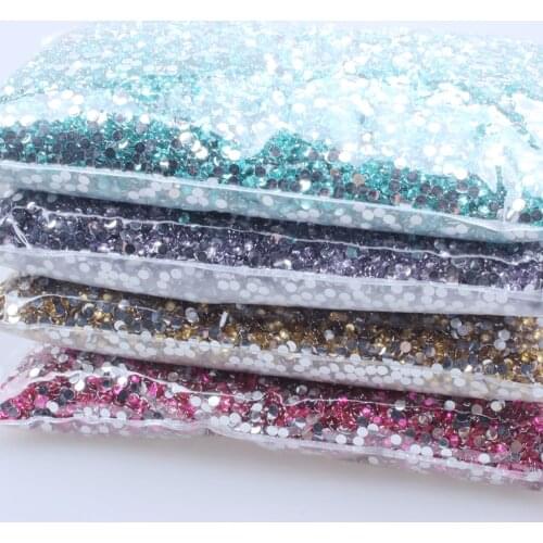 Resin Rhinestones 3mm 100000pcs Flatback Normal Colors Many Colors Choose Round Glue On Diamonds DIY Nails Art Decorations