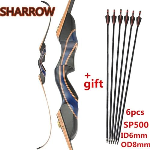 56" Archery Takedown Recurve American Hunting Bow 20-50lbs Right Hand With Glassfiber Arrows For Hunting Shooting Accessories