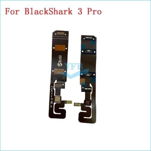 10pcs Left Right Main Board Mainboard USB Charger Charging Port Light Proximity Sensor Flex Cable For Xiaomi BlackShark 3 Pro