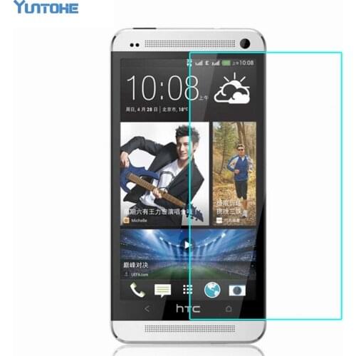 100pcs/lot 0.26mm Tempered Glass for HTC M7/M8/M9/M9 plus/M10/E8/one E9/one max/320/526/601 9H Anti Shatter LCD Protector