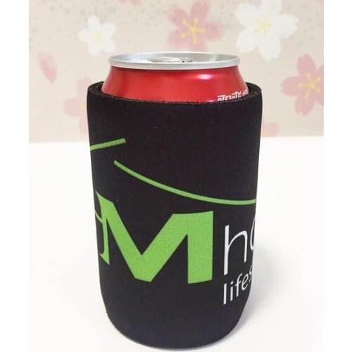 100 pcs/lot Can Cooler Wedding With Customer Logo Printed Neoprene Can Coolers Bottle Holders For Wine Foods And Beer Bottle