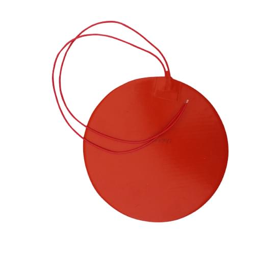 Dia 300mm 300w@12v, NTC 100K, 3M Adhesive, 3D Printer Heated Pad, Silicone Rubber Heater