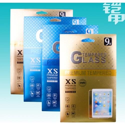 For Tempered Glass Screen Protector BOX packing for 8inch /10inch BOX Retail packaging BOX free shipping KJ-575 50pcs/lot
