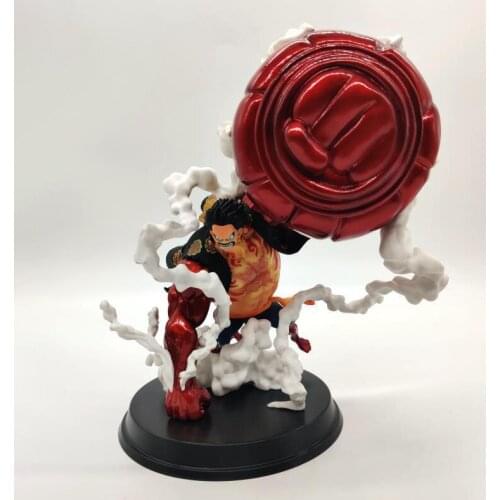 25cm One Piece Anime Figure Huge Big Hand Luffy Gear 4 Gk Statue Pvc Action Model Toys Figures Collection Doll Children Gifts