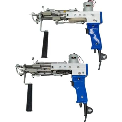 G32A Electric Knitting Carpet Tufting Guns, Carpet Weaving Machine Cut Pile Flocking Machine, 9-21 Mm, 12-22 Steps/sec