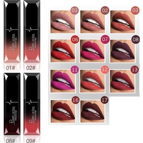 Hot Sale 21 Colors Lips Makeup Lipstick Lip Gloss Long Lasting Moisture Cosmetic Lipstick Red Lip Matte Lipstick Waterproof
