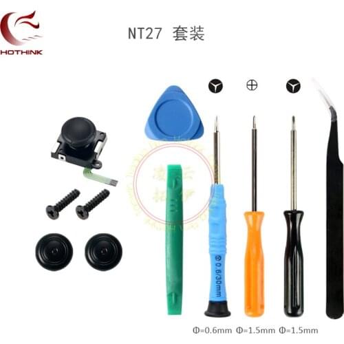 HOTHINK For Original Analog Joystick Thumb Sticks Sensor Replacements For Nintend Switch Joy Con Controller 11 pieces/set