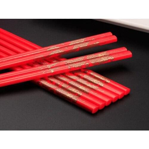 Solid wood tableware creative natural environmental protection wooden chopsticks