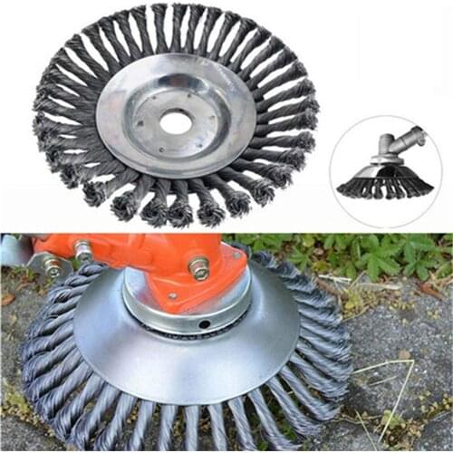 New Brush Cutting Head Steel Wire Grass Trimmer Head Brushcutter Gearbox Gearhead Lawnmover Part Replace Adapter for Garden Tool