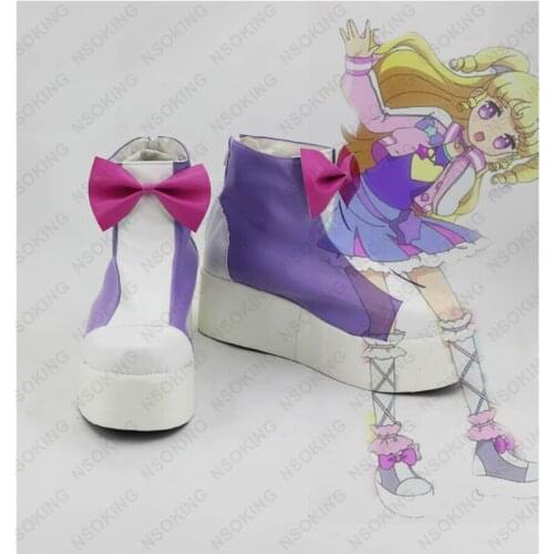 New Idol time Pripara Cosplay Shoes yumekawa yui Anime Boots Tailor Made
