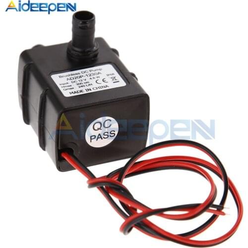 DC 12V 3m 240L/H Micro Brushless DC Motor Submersible Water Pump Aquarium Fish Tank Pump