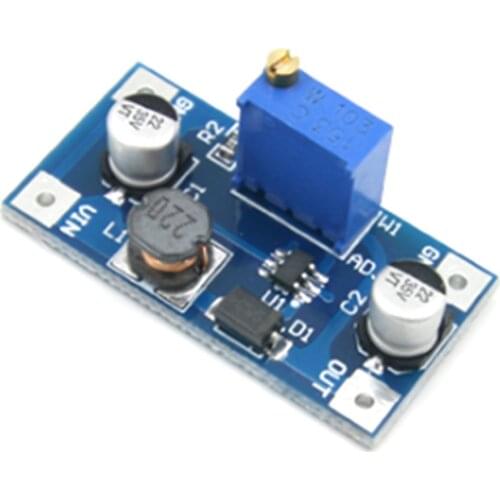 Miniature Boost Module SX1308 Booster DC-DC Input 2-24V Output 3-28V Peak 2A