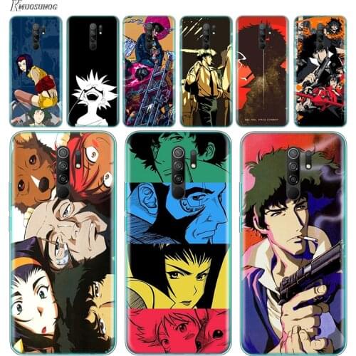 Transparent Cover Cowboy Bebop For Xiaomi Redmi K40 K30i K30T K30S K30 K20 10X GO S2 Y2 Pro Ultra Phone Case