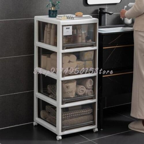 Toilet Bathroom Crevice Rack Toilet Floor Waterproof Storage Cabinet Toilet Toilet Side Cabinet Childrens Living Room Cabinet