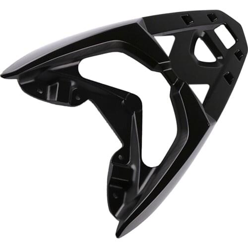 Motorcycle Tail Rear Luggage Rack - Saddlebag Cargo Holder /Shelf, Motor Cross Mounting Bracket Black for Yamaha