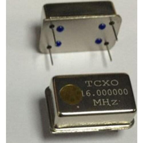 1PCS/LOT 16.000000MHZ TCXO 16MHZ 16M 16.000000 0.1PPM TCXO Active Crystal Oscillator DIP4 NEW