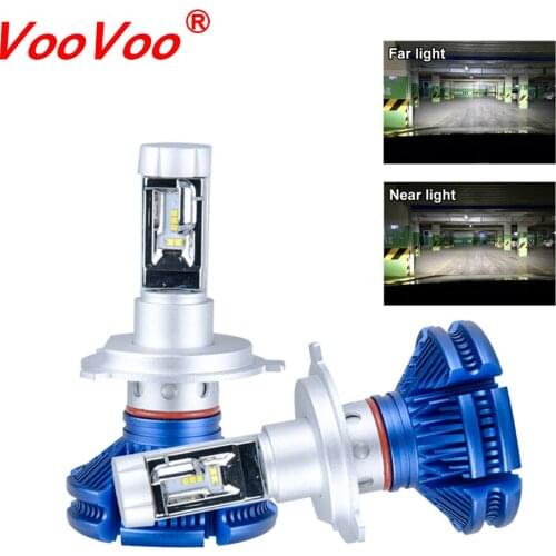 2Pcs H4 LED H7 H11 H1 H8 9006 HB4 HB3 H9 9005 LED Car Headlight Bulb LED Lamp ZES Chip 12000LM Automobiles Lights 6500K 12V 24V