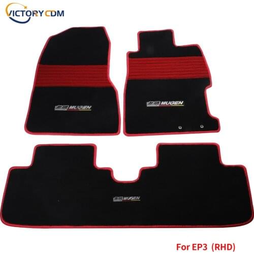 Car Carpet Foot Mats Step Mat For 8Th Generation Civic Foot Mat Sports Version For Honda EP3