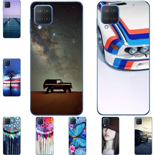 I am alone Phone Case For Samsung Galaxy M12 M32 M62 Bags Fashion Luxury Color Cartoon Printed Paint Mobile