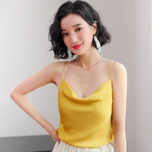 EASTQUEEN Womens Silk Tops