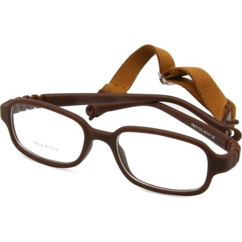 Flexible Kids Eyeglasses Frame Size 45/16 No Screw, TR90 Children Glasses, Unbreakable Safe Light Boys Girls Optical Glasses