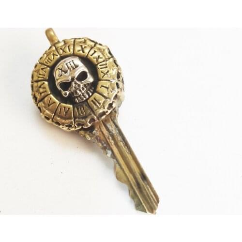 Personalized Key Mens Keychain Decoration Motorcycle Keys Refit Skull Design Key Locker DIY