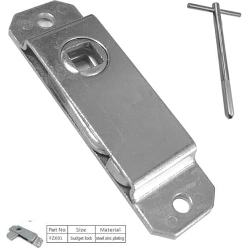 Metal Locks Spare Loft Hatch Key and Access Panel Steel Door Key Square Type