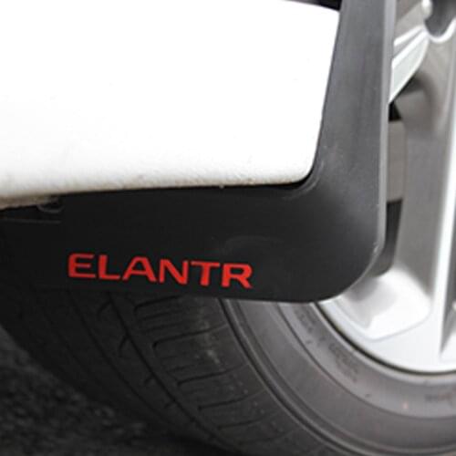 My Good Car 4pcs Car Accessories Mud Flaps Fender Flares for HYUNDAI ELANTRA 2016 2017 2018 Mudflap Mudguards Splash Guard